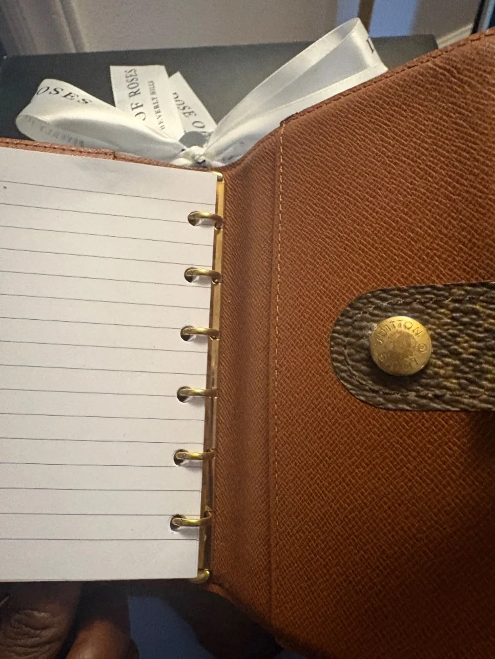 Vintage Louis Vuitton PM Agenda